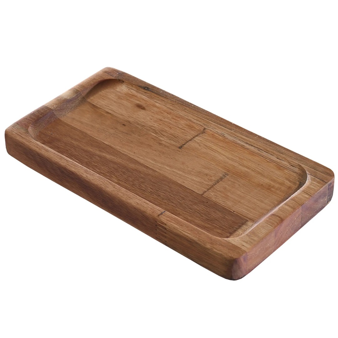 Gamelinha 30cm Retangular de Madeira Eether