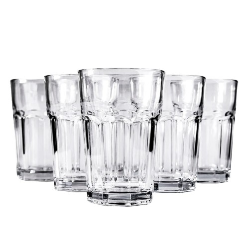 Conjunto de Copos 6 Peças de Vidro Essential Mark Blank Conjunto de Copos 6 Peças de Vidro Essential Mark Blank